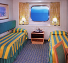 Ocean view stateroom