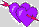 Hearts which symbolize love.